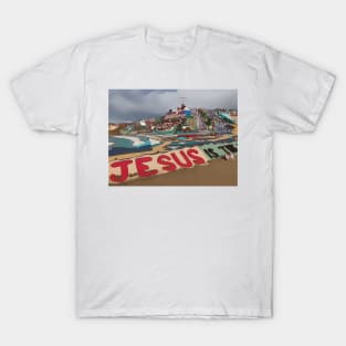 Salvation Mountain, East Jesus T-Shirt